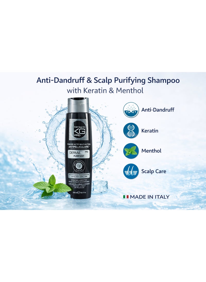 Keragold KG Pro Derma KC Pro Purifiant Anti-Dandruff Shampoo - Image 4
